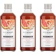 SodaStream Crafted Cocktail Mixers: Grapefruit & Elderflower Flavor, Non-alcoholic mixers expertly crafted for sparkling cocktails & mocktails, 11.1 FL OZ (Pack of 3)