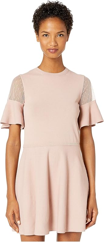 red valentino pink dress