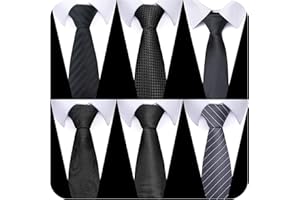 joy alice Tie For Men 6 PCS Necktie Woven Jacquard Neck Ties Set
