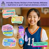 Purple Ladybug Rebel Girls Decorate Your Own Water Bottle Kit view 8