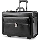NEXTECH NT0803 Leather Wheeled Catalogue Case