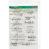 Penny Black 30-286 Heartfelt Transparent Stamp Set