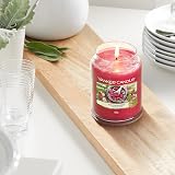 Yankee Candle Red Raspberry Large Jar Scented Candle 150 Hour Burn Time view 5