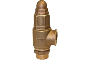 Merrill MFG PRVHDNL200 No Lead Heavy Duty Relief Valve, 2" Inlet and Outlet, Maximum psi 150, 2"