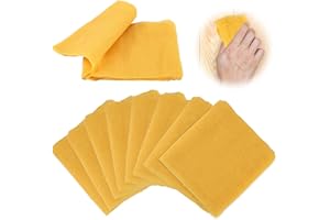 OPVIXI 8 Pack Tack Cloths, Tack Rags for Woodworking, 17.7 x 35.4 in Tac Cloth Dust Stain Rags for Automotive Painting, Sanding, Cleaning, Dusting, Staining