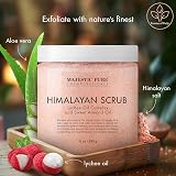 Majestic Pure Himalayan Salt Body Scrub with Lychee Oil 283 g view 2