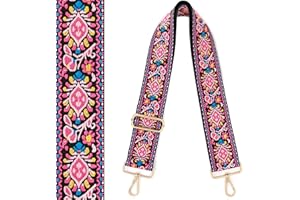 PAXMATE Purse Strap Wide Replacement Crossbody Strap Handbag Guitar Strap Purse Shoulder Strap Adjustable