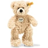 Steiff Plush Animal Toy Fynn Teddy Bear, 7" Beige