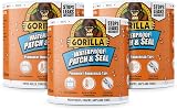 Gorilla Patch & Seal Tape White 100mm x 3m Pack of 3 Waterproof
