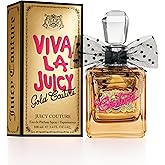 Juicy Couture Viva La Juicy Gold Eau De Parfum, Women's Perfume with Notes of Luscious Berry, Jasmine Sambac & Vanilla Cream - Fruity & Sweet, EDP Spray