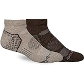 Columbia mens 2 Pack Balance Point Walking Low Cut Socks