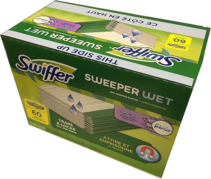 Swiffer Wet Jet Refills Febreze Lavender Vanilla & Comfort