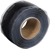 Duck Wrap-Fix Self-Fusing Repair Tape 25mm x 3m Pack of 4 Black view 3