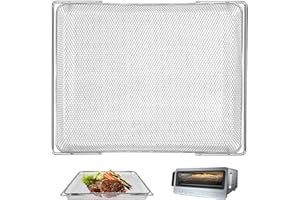 GCQ Air fryer Replacement Parts for Ninja Flip Toaster Oven & Air Fryer SP151, 13.6''× 10.6'' Food Grade Stainless Steel Air 