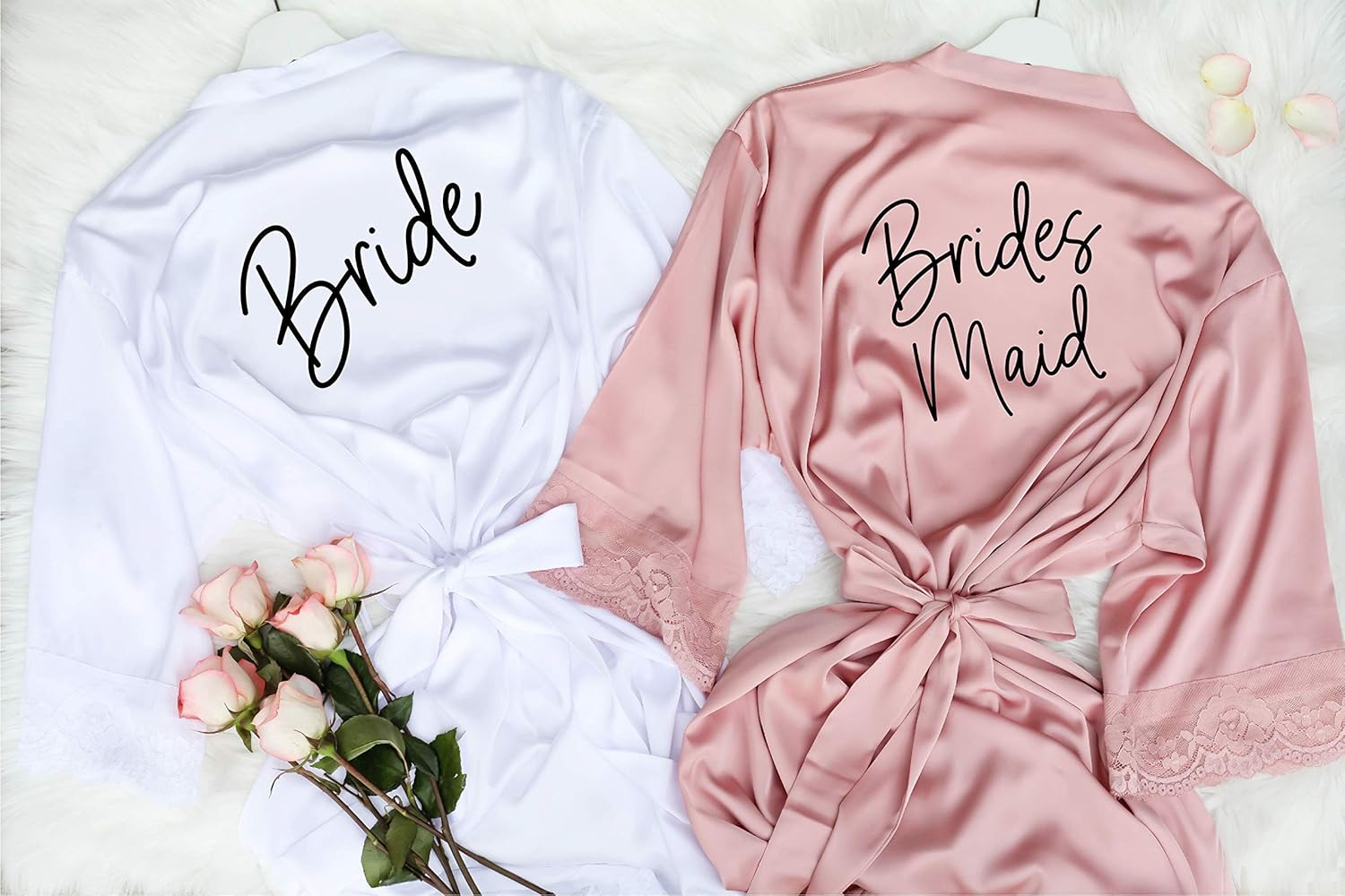 amazon wedding dressing gowns