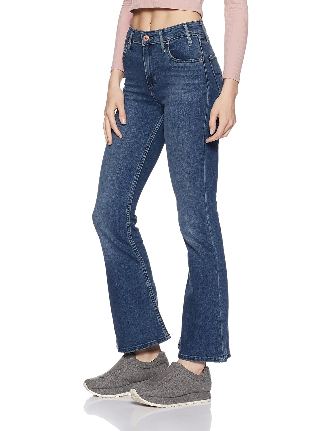 levis women's flared fit jeans