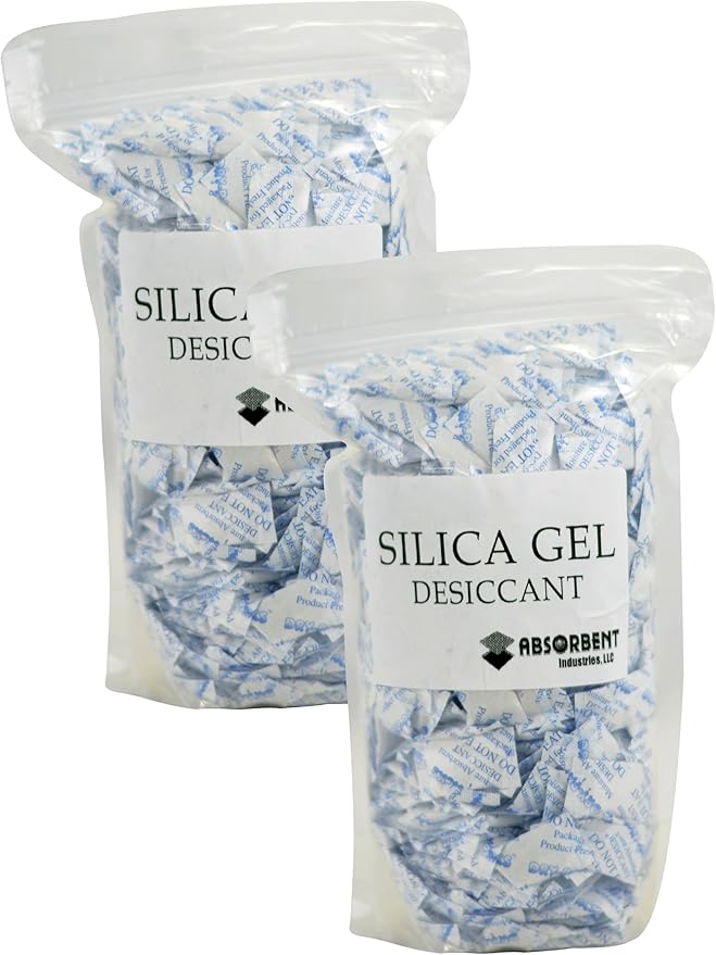1 Gram X 1000 PK Silica Gel Desiccant Moisture Absorber