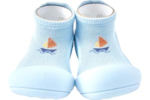 Attipas 3.5 Baby Sock Shoes for Baby Boy & Girl, Soft, Non-Slip Toddler Sock Shoes, Breathable Infant Walking Shoes, First Steps Baby Shoes, Fun Animal-Themed Designs, Easy to Put On