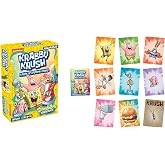 Aquarius Spongebob Squarepants Krabby Krush Card Game, Colorful Chaos Party Game for Kids, Teens &amp; Adults, 3-7 Players, Ages 6+, 15+ Min Gift