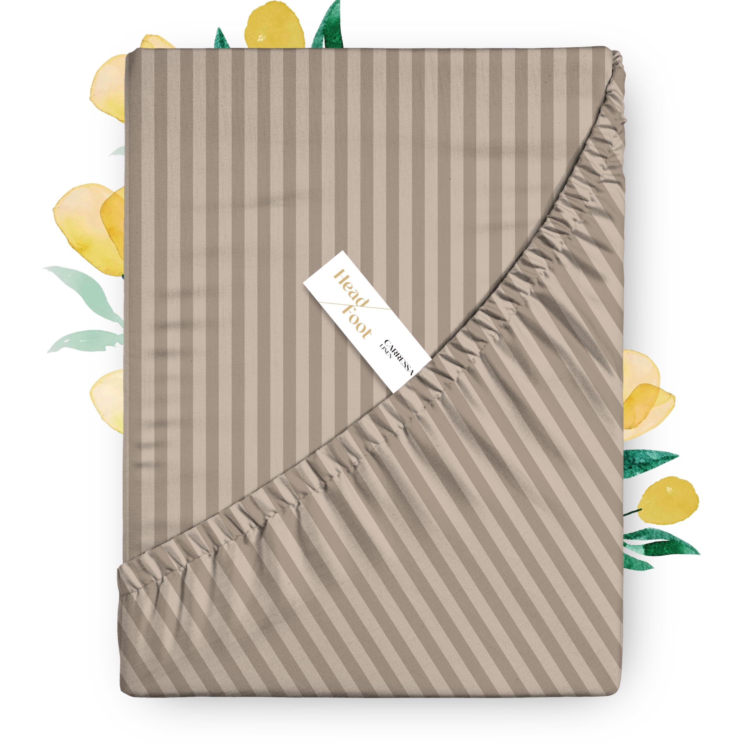 Carressa Linen 100% Egyptian Cotton Deep Pocket