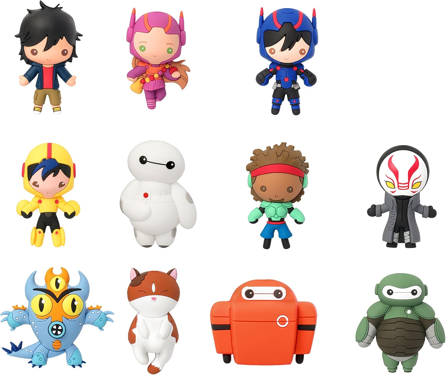 Disney Big Hero 6 Big Hero 6 Mini Figure Keyring Mystery Pack by Disney, Multi-colored - Image 3