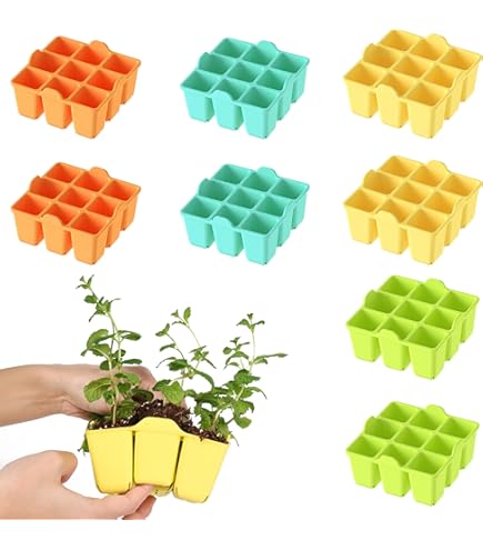 Lot De 6 Plaques De Semis Pour Semoir EarthWay 1001-B - Pour Maïs, Radis, Carottes, Pois, Haricots, Betteraves