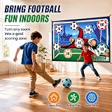 TODARRUN Football Ball Game Set Kids 3+ Soccer Target Practice 2 in 1 view 3
