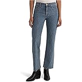 KUT from the Kloth Kelsey High-Rise Fab Ab Ankle Flare-nset Leg