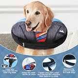 BEAUTYZOO Inflatable Dog Cone Collar Large, Soft Donut Neck Recovery view 5