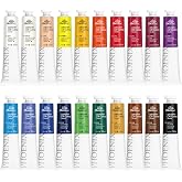 PHOENIX Studio Oil Paint Set - 20 Colors x 50ml / 1.69 Fl oz. | Professional Oil Based Art Paints for Painting, Gift for Oil Painter