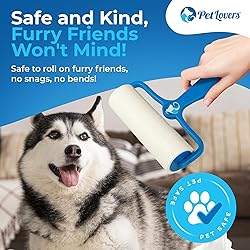 PetLovers 6.3" Extra Sticky Lint Roller 4 Pack of
