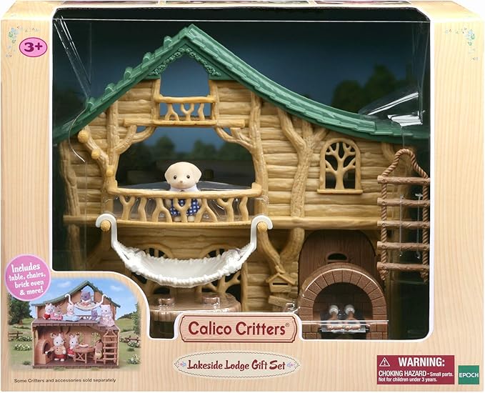 calico critters lakeside lodge gift set walmart