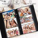 Miaikoe Photo Album 300 Photos 6x4 Leather Cover 10x15cm Blue view 3