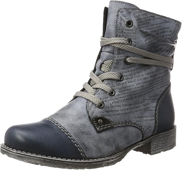 reiker navy boots