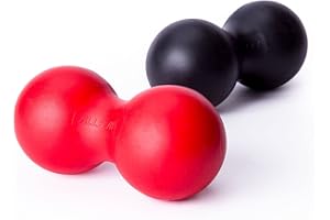 ALLPLAY Peanut Massage Ball Roller, Double Lacrosse Ball, Acupoint Myofascial Release Muscle Knot Relaxer Mobility Trigger Point for Physical Therapy Self Deep Tissue Manual Massager Equipment Tool Set