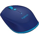 Logitech M535 Compact Bluetooth Wireless Optical Mouse for Mac, Windows, Chrome OS and Android Devices &ndash; Blue