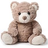 Bearington Archie Teddy Bear Stuffed Animal - 10.5" Soft Plush Bear with Scruffy Fur and Weighted Bottom - Ultra Cuddly Toy for Kids and Adults - Stuffed Bears for Every Occasion
