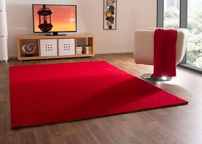 Gabbeh Teppich Haltu Young Fashion Rot Grosse 140x200 Cm
