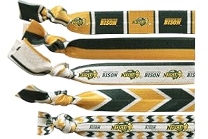 Littlearth NCAA North Dakota State Bison Womens Ncaancaa Knotted Hair Tie