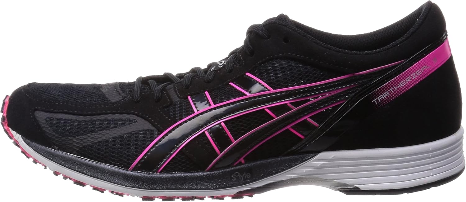 Amazon アシックス ランニングシューズ Lady Tartherzeal 3 Tjr7 旧モデル 9090ブラック ブラック 26 0 Asics アシックス ランニング