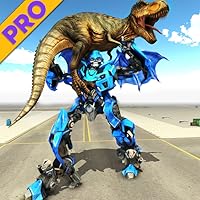 Transforming Dragon Robot VS Jurassic Dino World Pro
