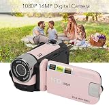 Dpofirs 1080P HD Digital Camera 16X Zoom Rotatable Screen 16MP Fill Light view 2
