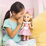 Disney Princess Aurora Fashion Doll 14” Platinum Dress Tiara Shoes Brush view 4