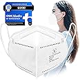 KN95 Face Masks 15 Pack, White KN95 for Adults, Protective Dust Masks with 95% Filter Performance, Comfortable Disposable Face Mask, Respirator Mask GB2626-2019 Standard