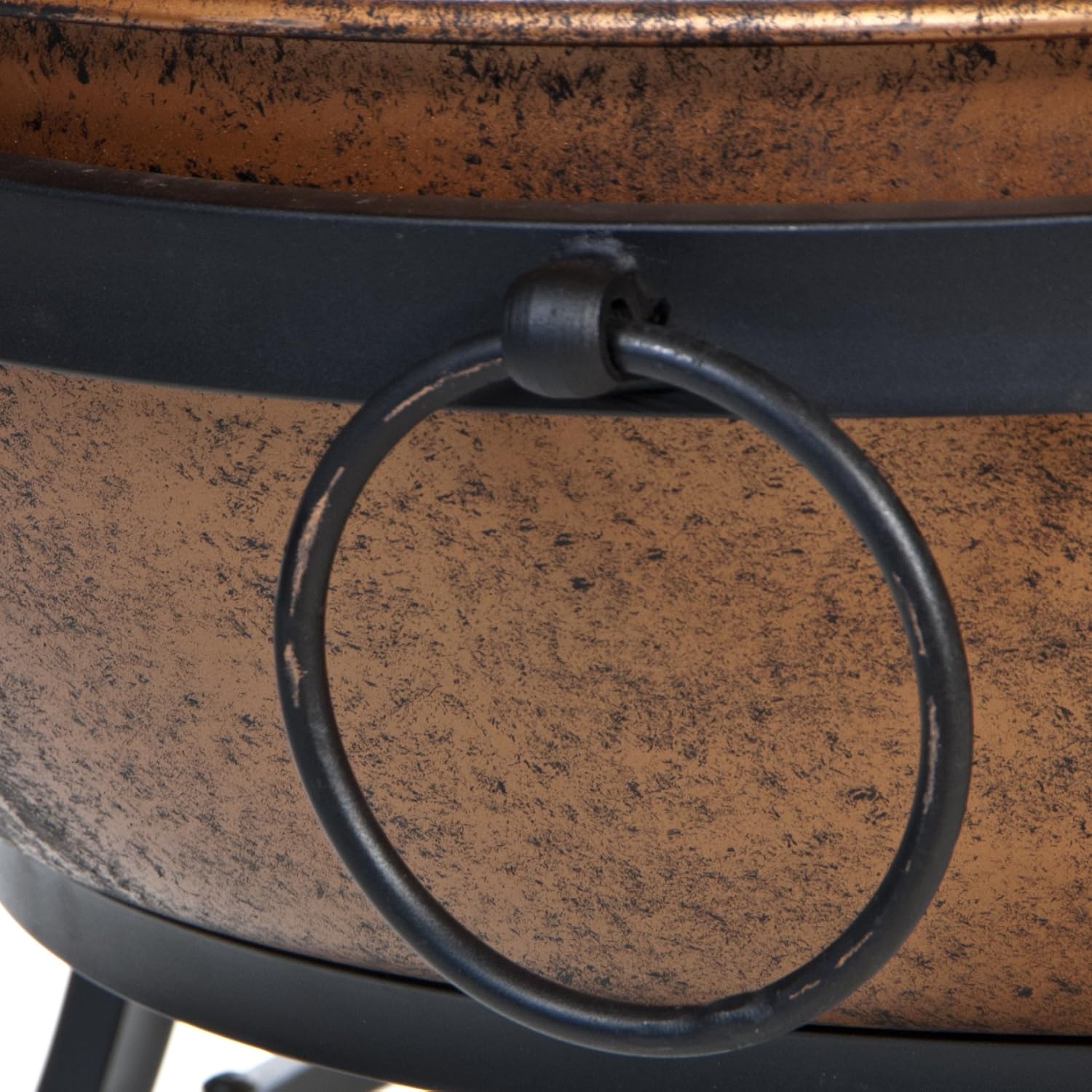 DeckMate 991049 Kay Home Product'S Avondale Steel Fire Bowl, Copper Colored : Garden & Outdoor