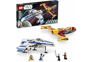 Lego Star Wars: Ahsoka New Republic E-Wing vs. Shin Hati’s Starfighter 75364 Star Wars Playset Based on The Ahsoka TV Series, Show Inspired Building Toy for Ahsoka Fans Featuring 5 Star Wars Figures