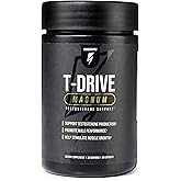 InnoSupps T-Drive Magnum Testosterone Booster Enhance Peak Performance Amplify Muscle Growth, Increase Libido & Energy Levels, Horny Goat Weed Tongkat Ali, Zinc, Fenugreek, Fat Burner 90 Caps/30 Days