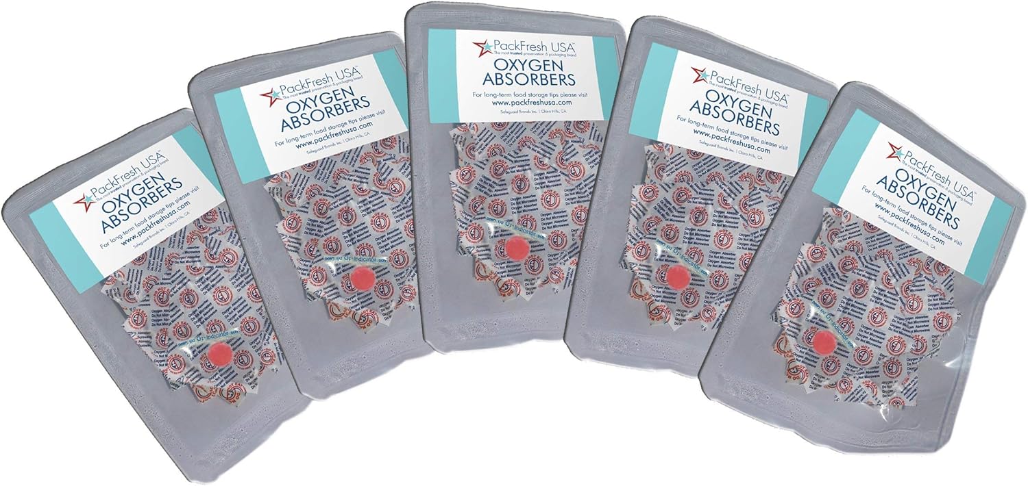 500cc Oxygen Absorbers in 10packs (5 x 10Packs) with