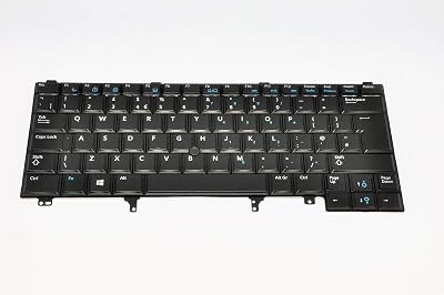 Dell Latitude E6440 UK QWERTY Non-Backlit Keyboard YW6W9 Refurbished