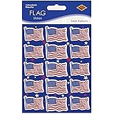 Beistle U S Flag Stickers